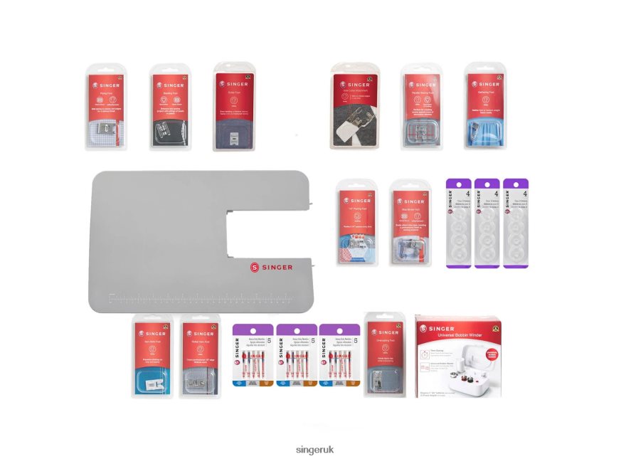 SINGER 19-Pc Accessory Bundle for Computerized Heavy Duty Machines Accessories 2646ZJ12