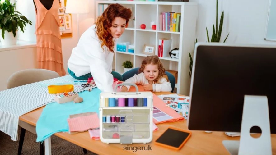 SINGER Sew-It-Goes 224 Piece Sewing & Craft Storage Kit with Classic Colors Accessories 2646ZJ95