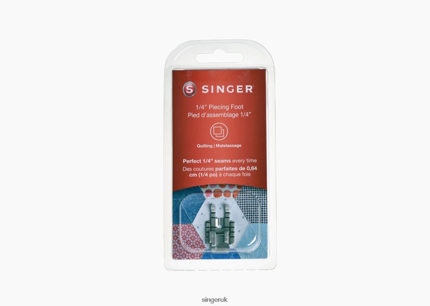 SINGER 1/4" Piecing Presser Foot for SE91 Series Sewing and Embroidery Machines Accessories 2646ZJ143