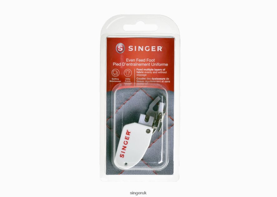 SINGER Even Feed/Walking Presser Foot for SE91 Series Sewing and Embroidery Machines Accessories 2646ZJ133