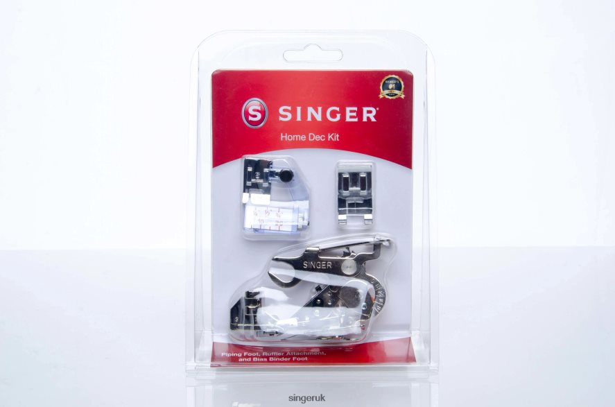 SINGER Home Decor Presser Foot Kit Accessories 2646ZJ132