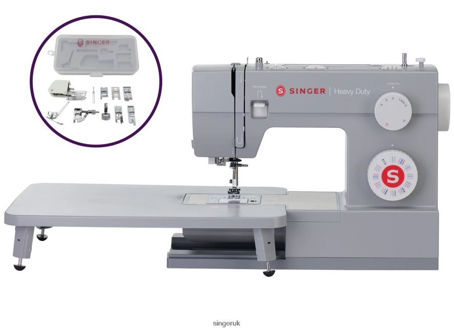 SINGER Heavy Duty 6380 Sewing Machine and Presser Foot Bundle Machines 2646ZJ23